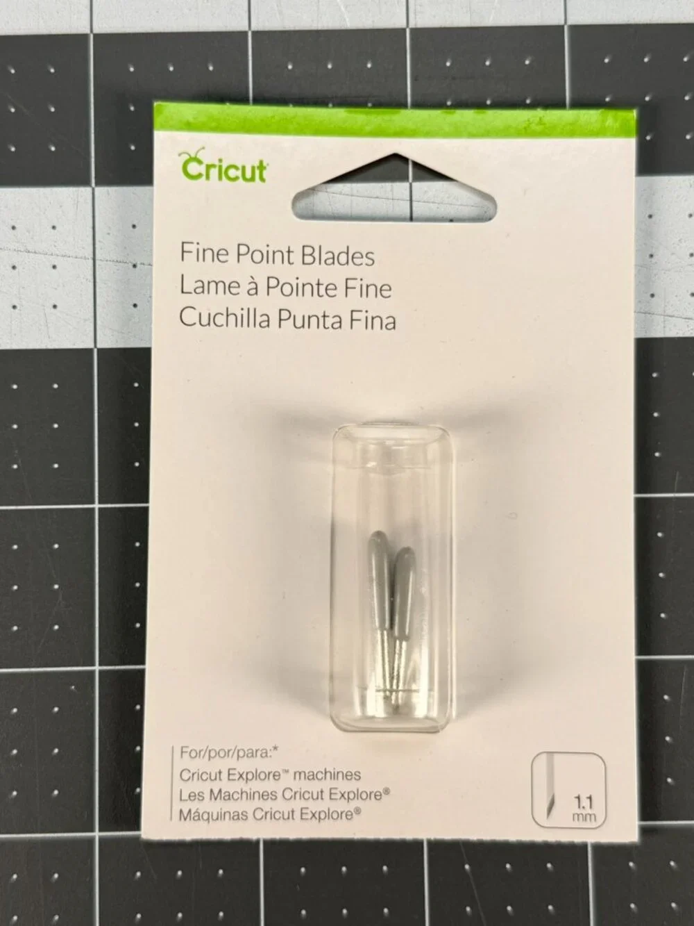 NEW Cricut Fine-Point Replacement Blades 2-Pack for Explore & Maker